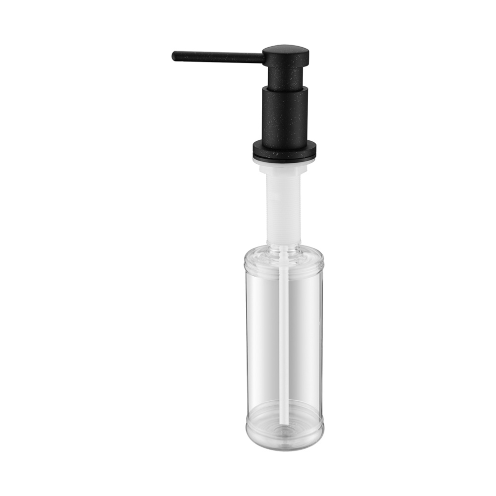 Дозатор для жидкого мыла Paulmark BREVIT D005-418(BLM) чёрный металлик