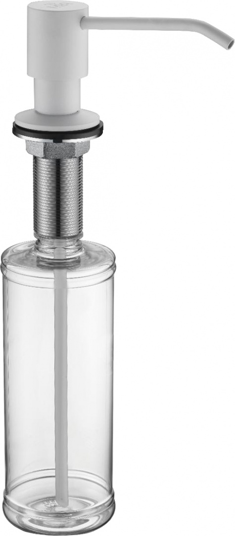 Дозатор для жидкого мыла Paulmark REIN D002-431(WH) белый матовый