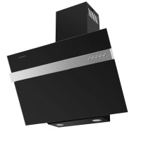 Кухонная вытяжка Maunfeld Bridge Line 60 черный/вставка сатин