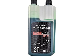 Масло моторное для 2-тактных двигателей полусинтетическое API TC Evoline 2TPS10EV