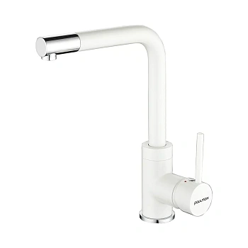 Смеситель для кухни Paulmark HONNER, белый матовый, Ho212018-WH