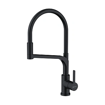 Смеситель Omoikiri Sinto 2 Plus-GB-BL латунь/графит/черный