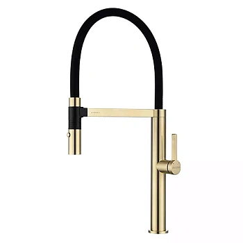 Смеситель для кухни Paulmark LEADER, светлое золото, Le214101-LG