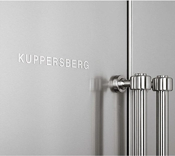 Комплект ручек для холодильника Kuppersberg NSFD 17793, цвет Inox
