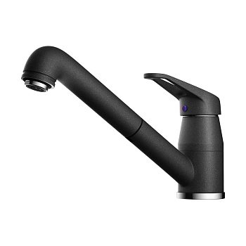 Смеситель Omoikiri Tateyama-S-BL латунь/черный