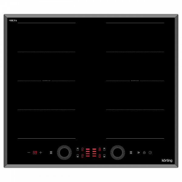 Индукционная варочная панель Korting HIB 68700 B Quadro