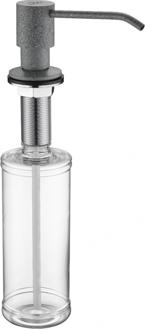 Дозатор для жидкого мыла Paulmark REIN D002-310(GR) серый