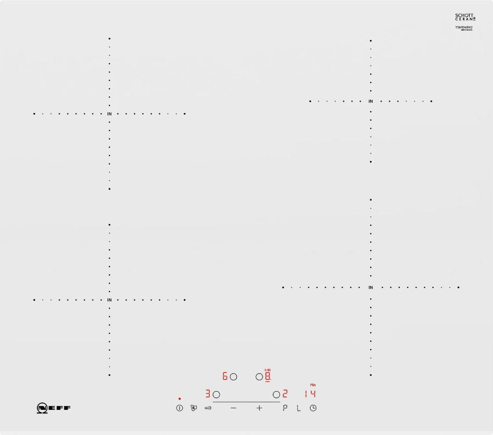 Индукционная варочная поверхность Neff T36FD40W2
