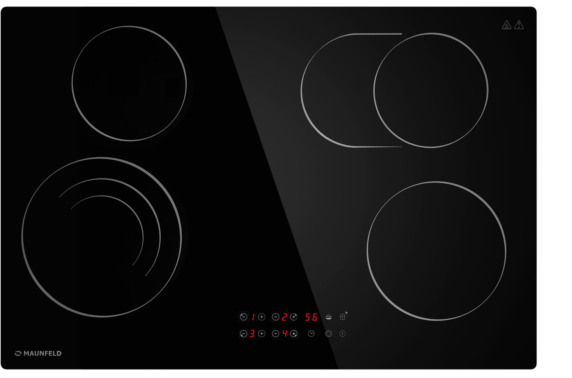 Электрическая варочная панель Maunfeld CVCE774SMTBK