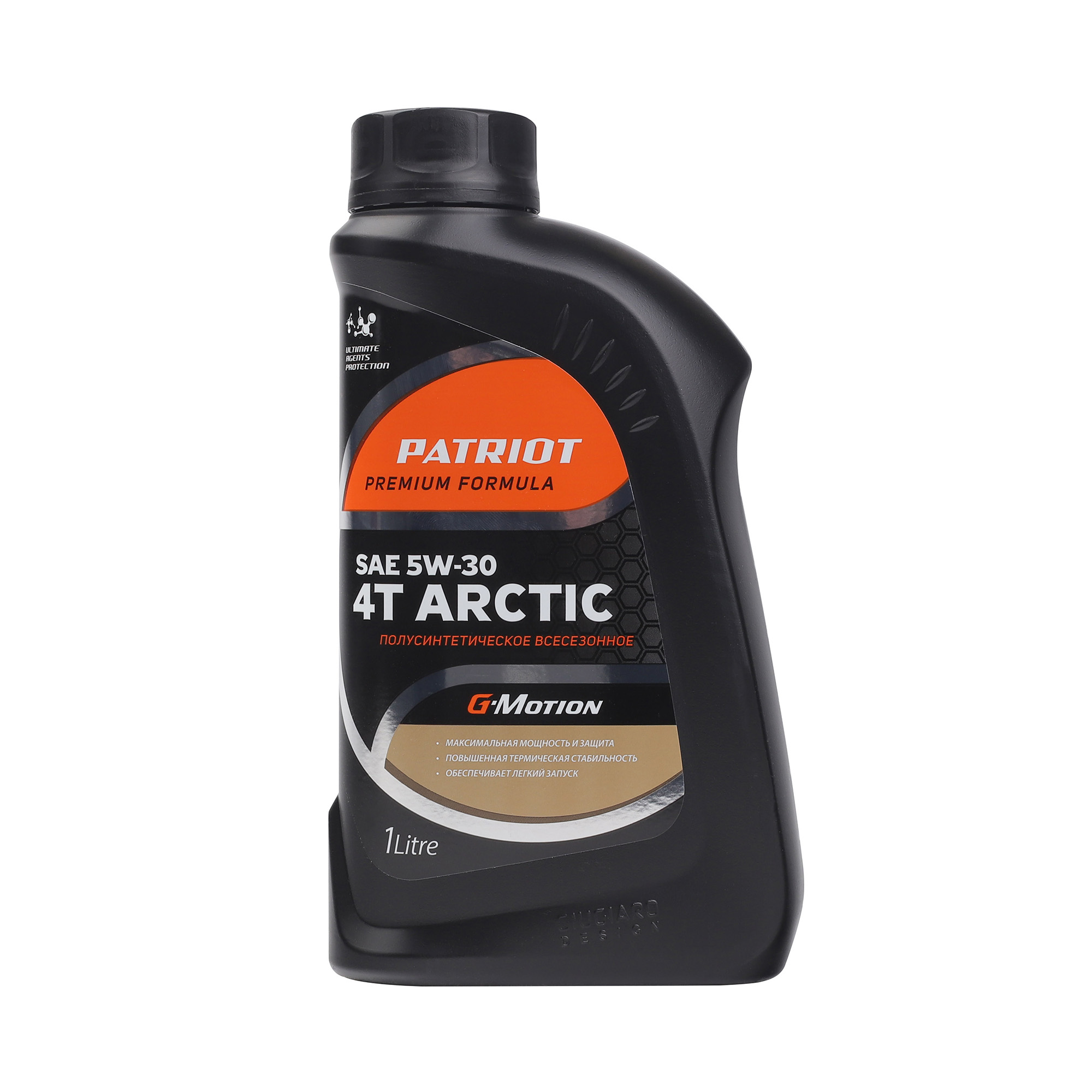 Масло полусинтетическое PATRIOT G-Motion 5W30 4Т ARCTIC 1л