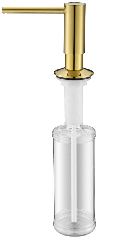 Дозатор для жидкого мыла Paulmark DECUS D004-G золото