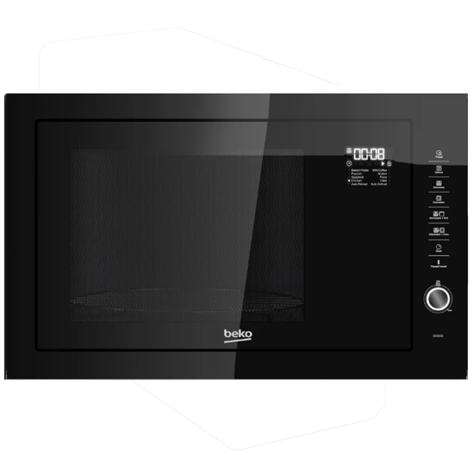 Встраиваемая микроволновая печь Beko MGB25333BG