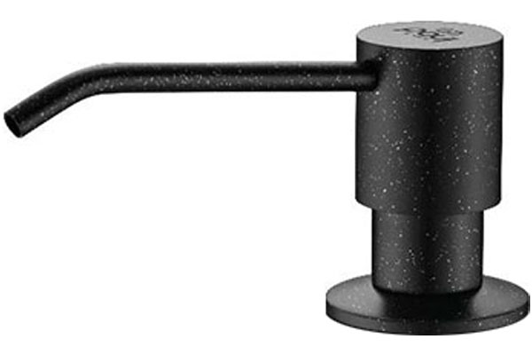 Дозатор для жидкого мыла REIN ,D002-308, черный, Paulmark