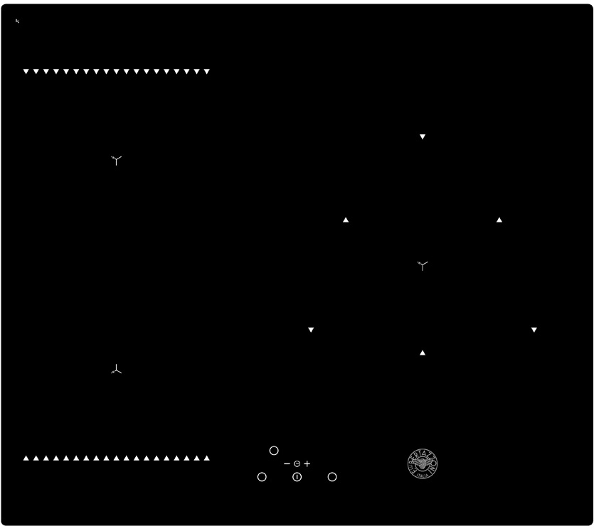 Индукционная варочная панель Bertazzoni P603IC1B2NEE