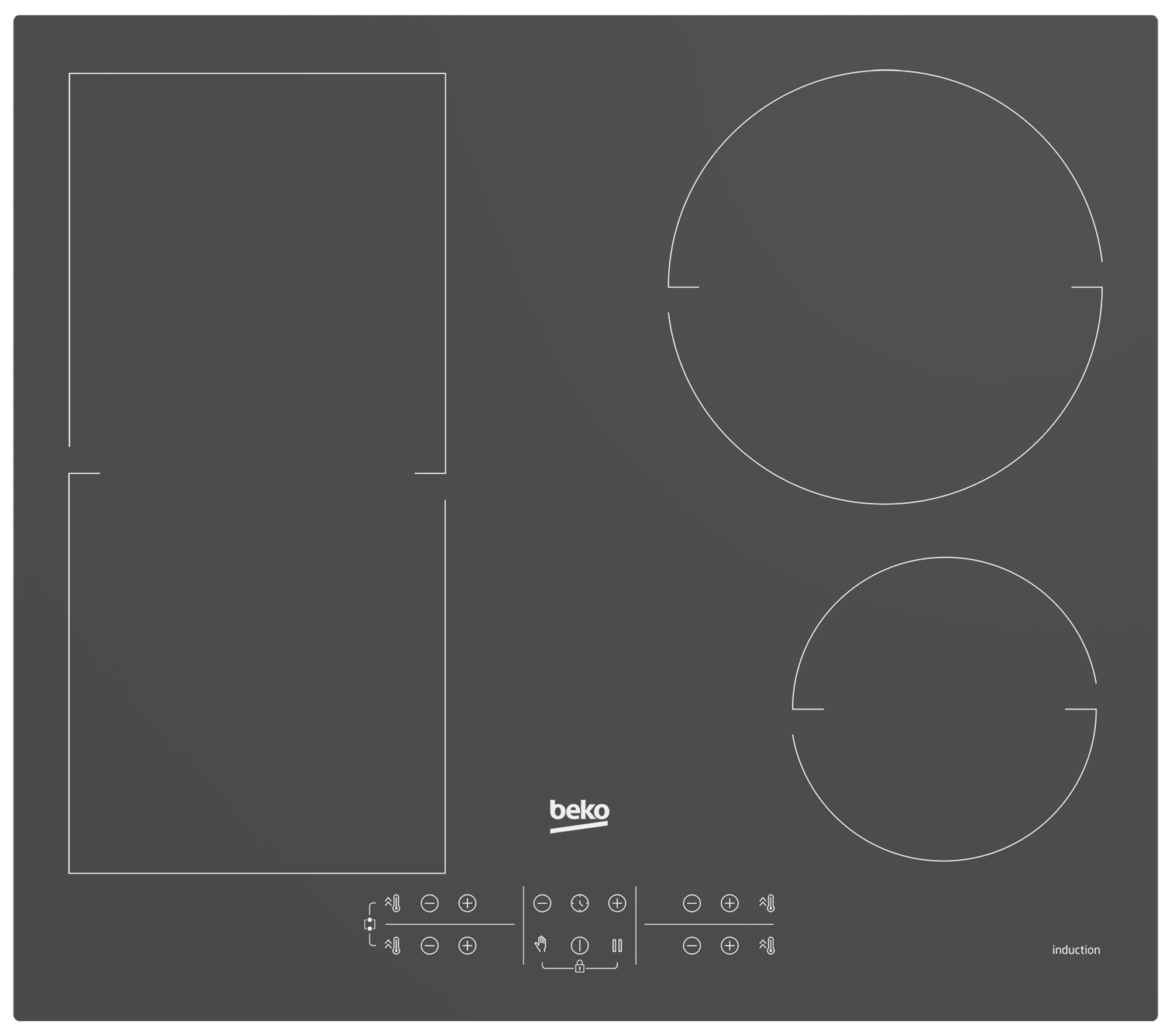 Индукционная варочная панель Beko HII64200FMTZG