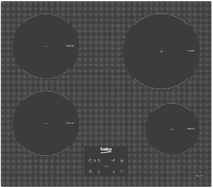 Индукционная варочная панель Beko HII64400ATZG