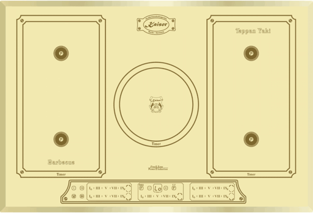Электрическая варочная панель Kaiser KCT 7797 FI ElfEm