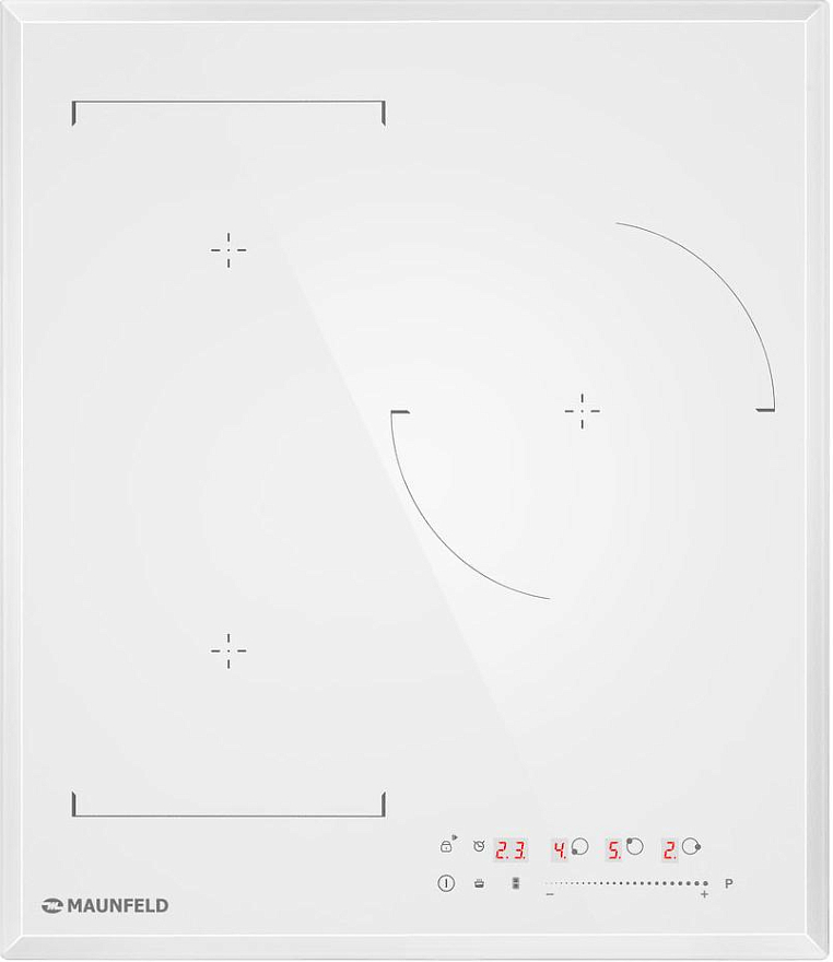Индукционная варочная панель MAUNFELD CVI453SBWH LUX Inverter