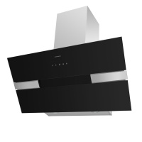 Кухонная вытяжка Maunfeld Mersey 90 черный/вставка сатин