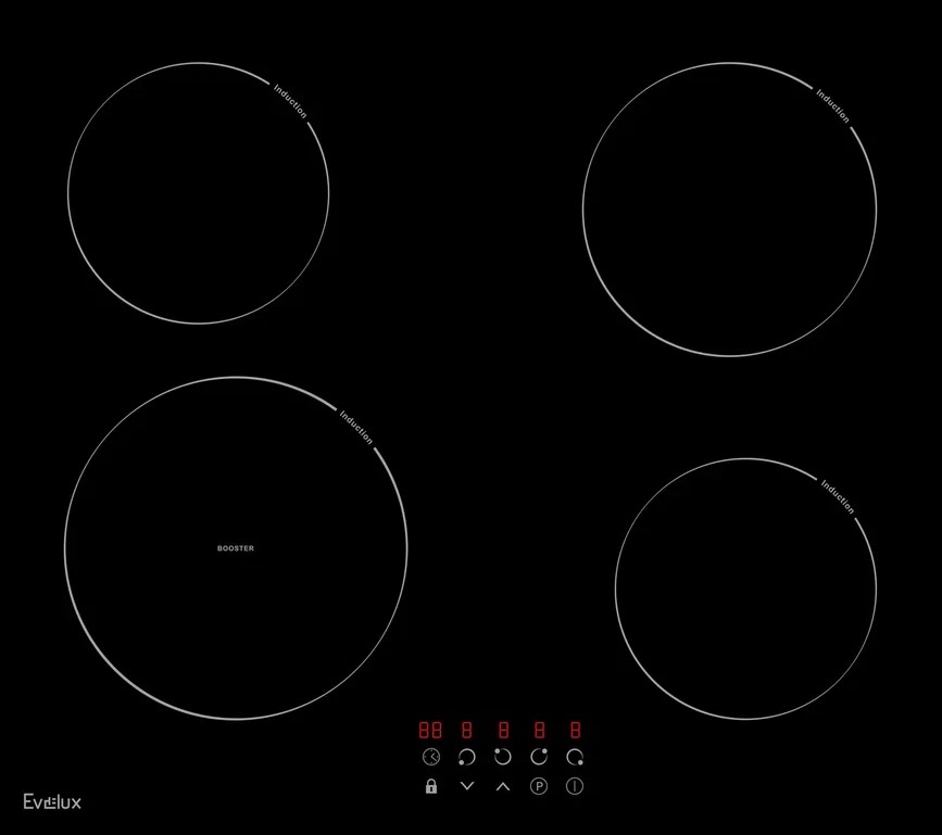 Варочная панель электрическая Evelux HEI 641 B