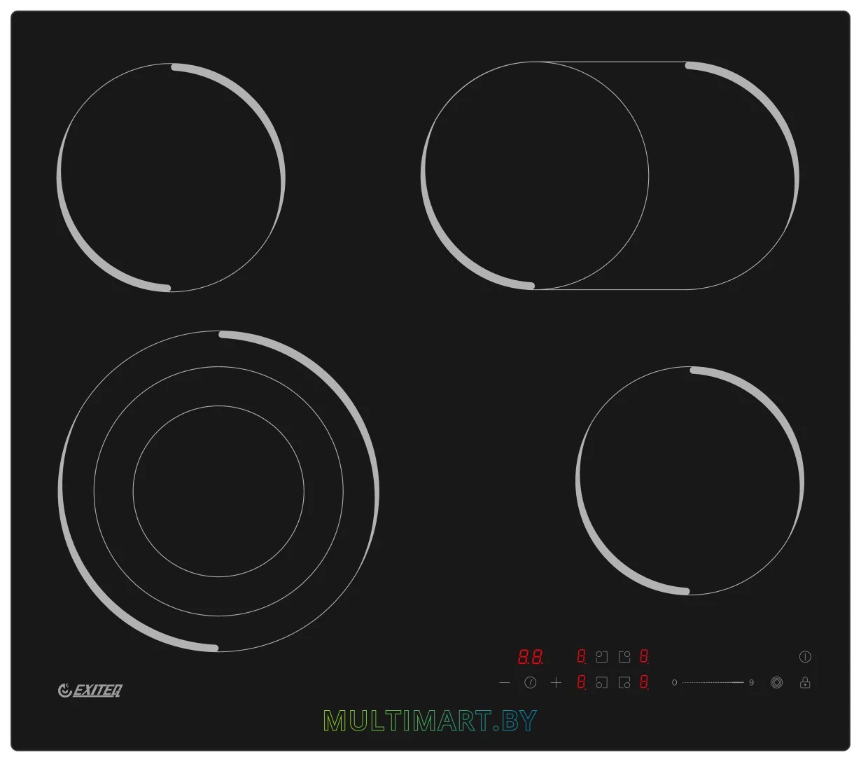 Электрическая варочная поверхность Exiteq EXH-511СB