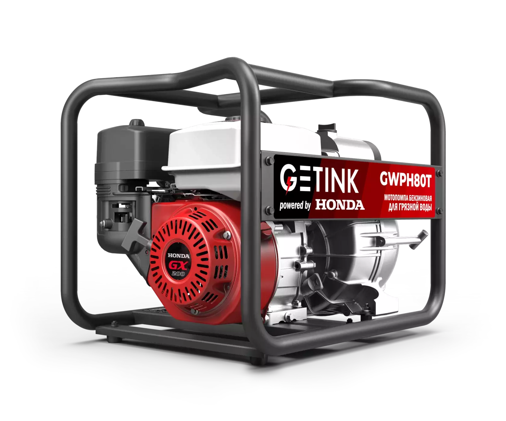 Бензиновая мотопомпа Getink GWPH80T