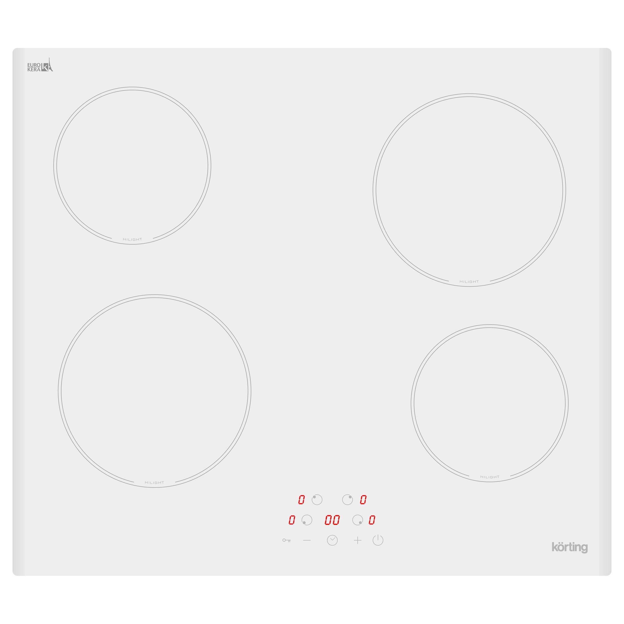 Электрическая варочная панель Korting HK 60003 BW