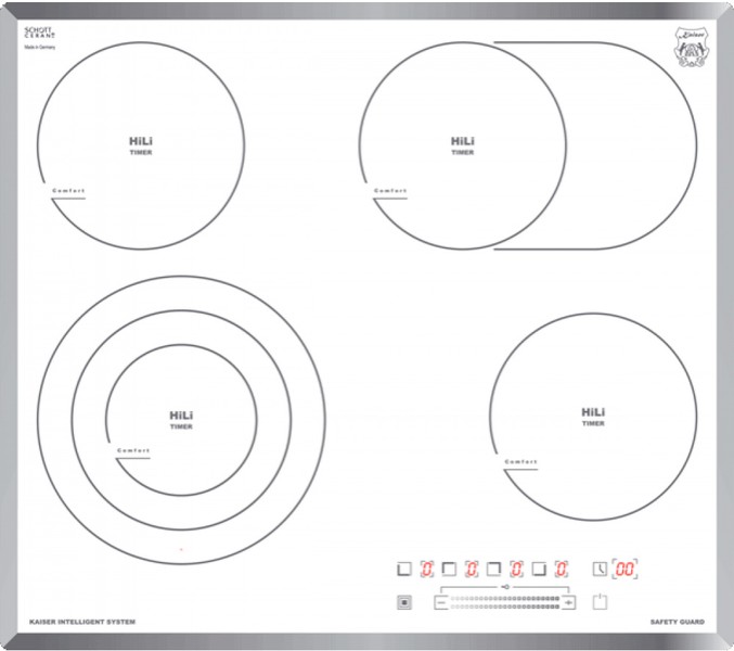 Электрическая варочная панель Kaiser KCT 6715 F W