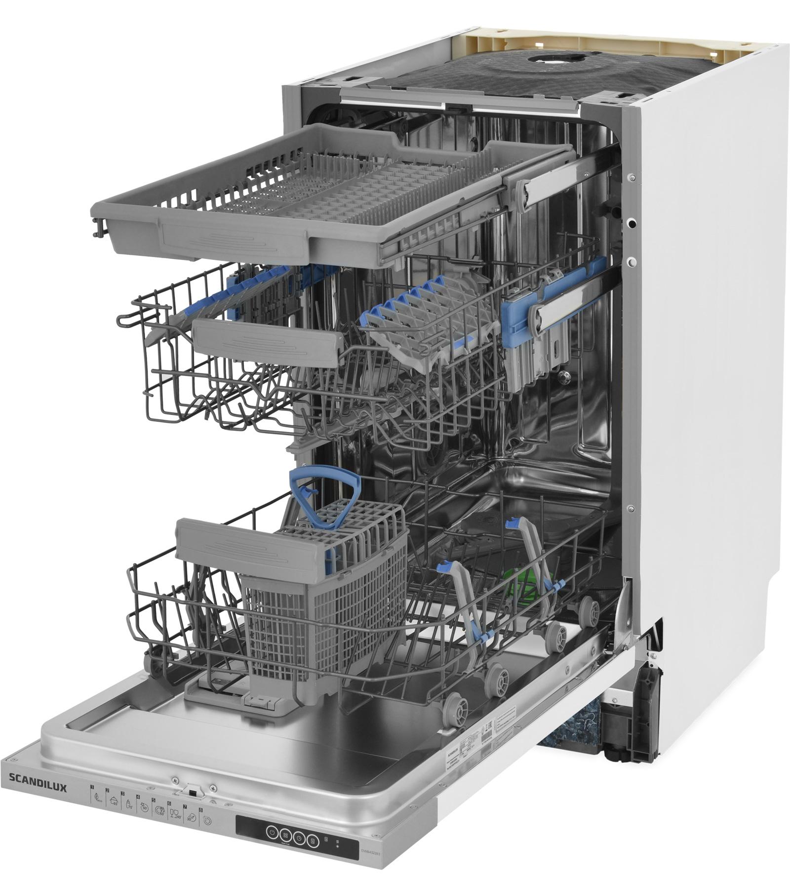 Встраиваемая посудомоечная машина SCANDILUX DWB 4322B3
