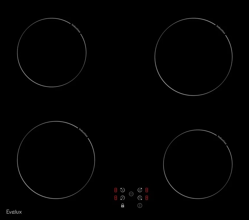 Варочная панель электрическая Evelux HEI 640 B