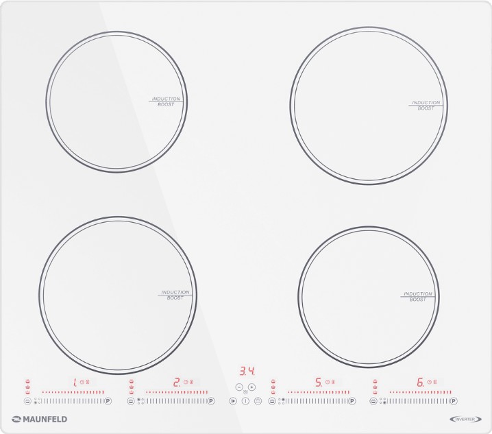 Индукционная варочная панель MAUNFELD CVI594SWH Inverter
