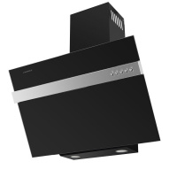 Кухонная вытяжка Maunfeld Bridge Line 60 черный/вставка сатин