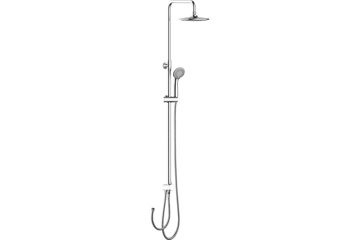 Душевой гарнитур с верхней лейкой Milardo Shower Set (3703F24M76)