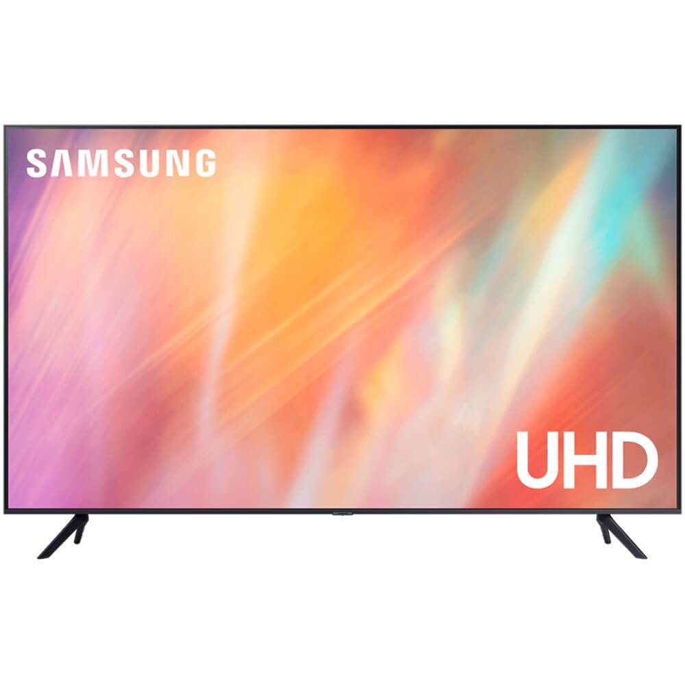 Телевизор LED Samsung 43" UE43AU7100UXRU титан