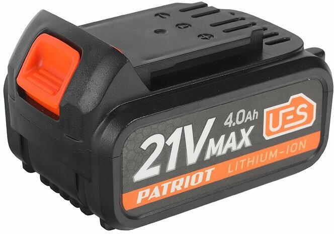 Батарея аккумуляторная PB BR 21V(Max) Li-ion PATRIOT UES, 4,0Ah Pro