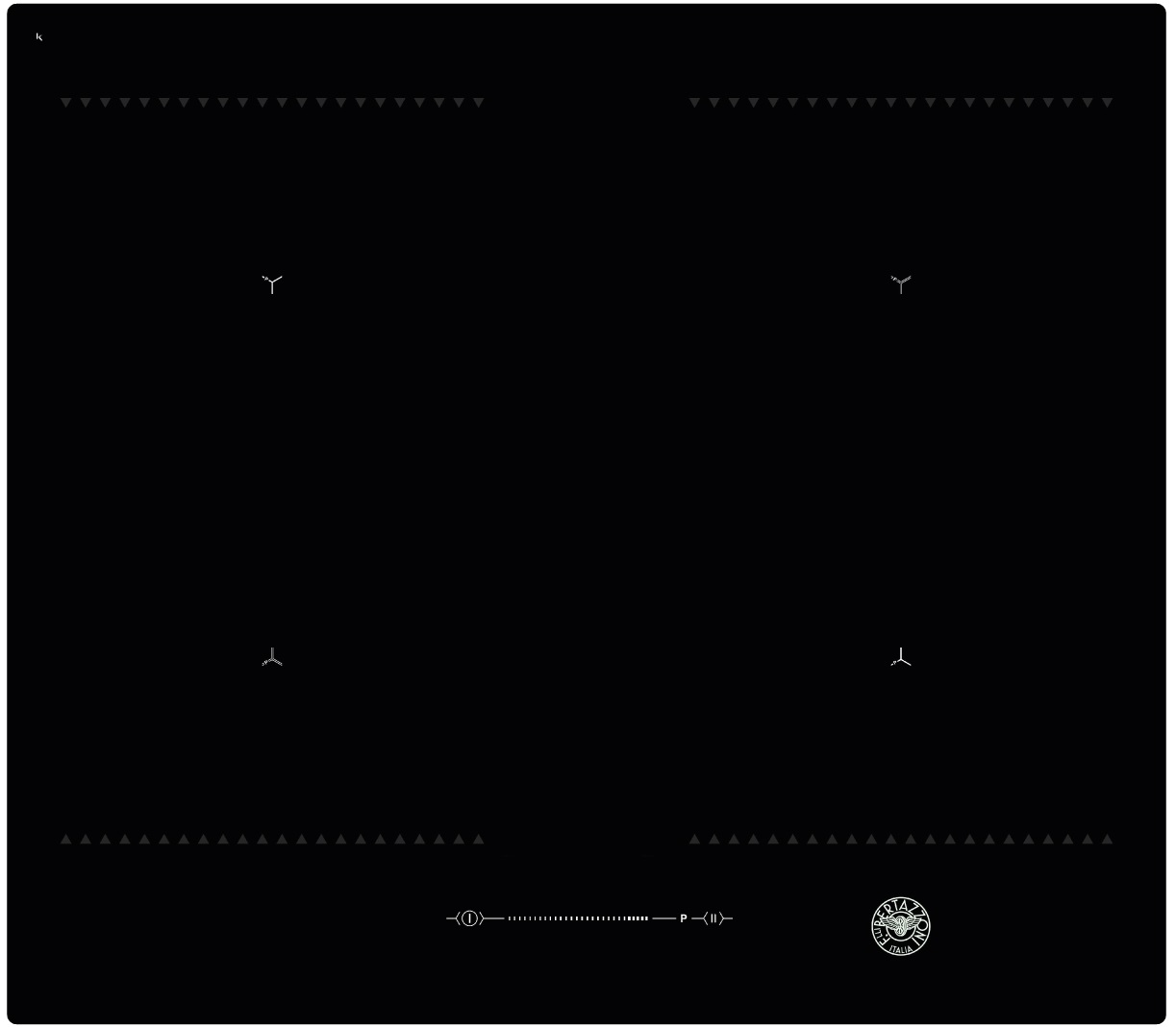 Панель варочная индукционная Bertazzoni P604IM2B2NE-20