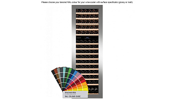 Винный шкаф встраиваемый Dunavox DAVG-114.288DC.TO
