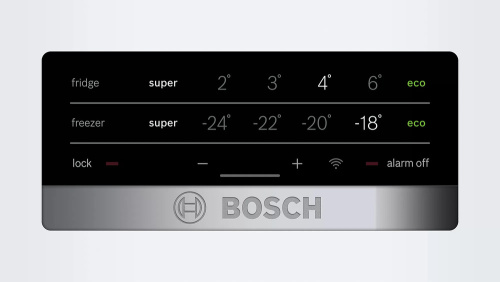 Холодильник с морозильником Bosch KGN49XWEA белый