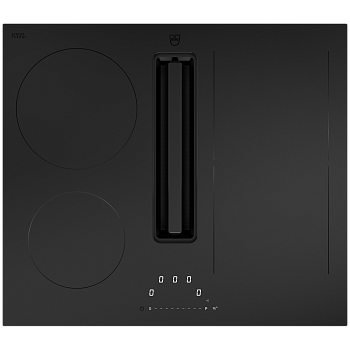 Индукционная варочная панель с вытяжкой V-ZUG CombiCookTop V2000 I604 MaxiFlex CCT2T-31175 черный