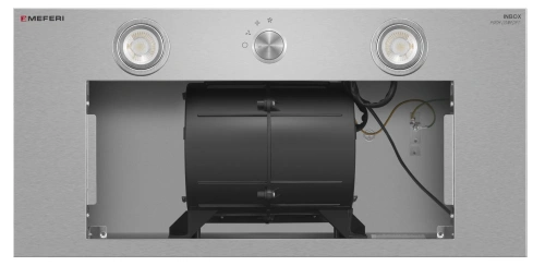 Вытяжка полновстраиваемая Meferi INBOX60IX PUSH COMFORT