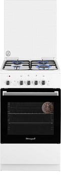 Комбинированная плита Weissgauff WCS K2K02 WS