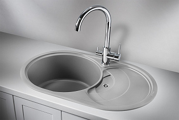 Кухонная мойка Granula Гранула GR-7801, алюминиум