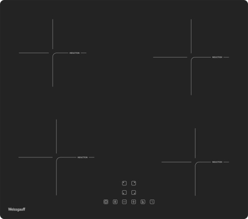 Стеклокерамическая панель Weissgauff HI 640 BA