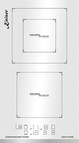 Электрическая варочная поверхность Kaiser KCT 3721 F W