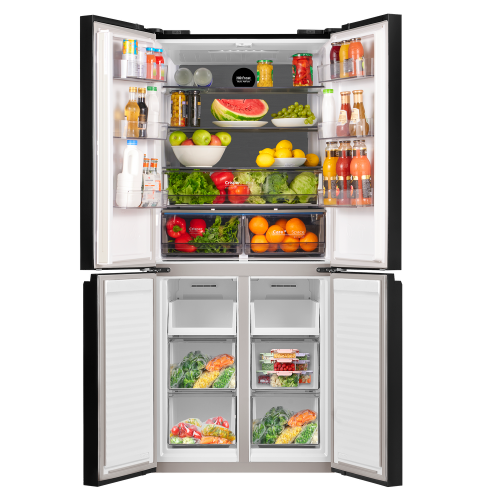 Холодильник-морозильник с инвертором Maunfeld MFF192NFB Inverter