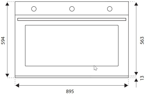 Духовый шкаф Bertazzoni Professional F909PROEKN