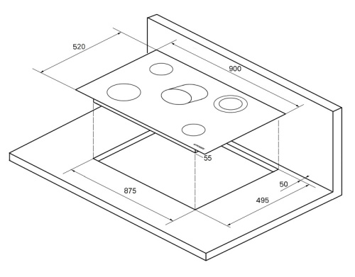 Варочная поверхность Kuppersberg EMS 901