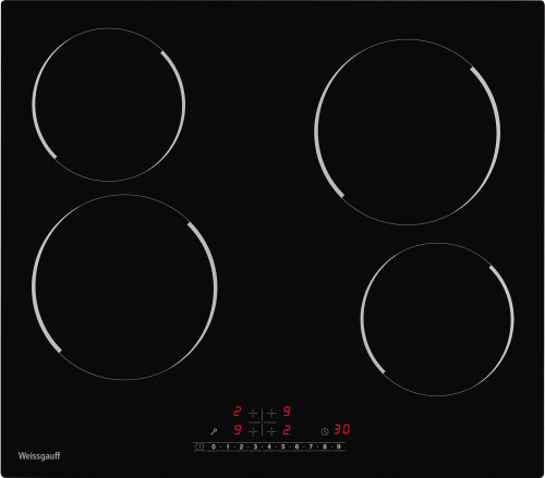 Стеклокерамическая панель Weissgauff HV 640 BS