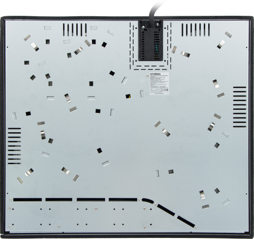 Варочная поверхность Hyundai HHE 6485 IX черный