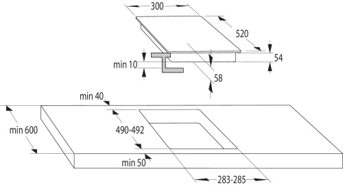 Индукционная варочная панель Gorenje GI3201SYBSC